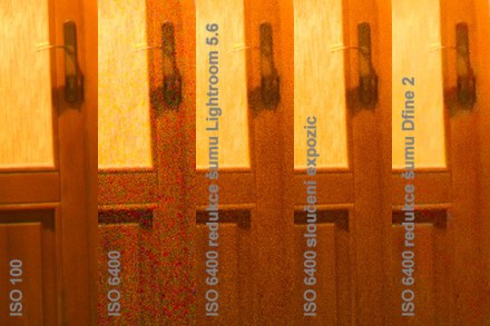 ISO 6400, výřez 1:1 z originálního rozlišení (18 MPx)