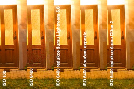 ISO 6400, výřez 1:1 z rozlišení pro tisk 15 x 10 cm