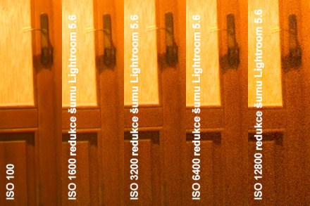 Redukce šumu v Lightroomu 5.6, výřez 1:1 z originálního rozlišení (18 MPx)