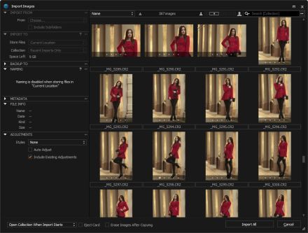 14101601_203_Capture_One_Pro_8_Import_Images_dialog_box